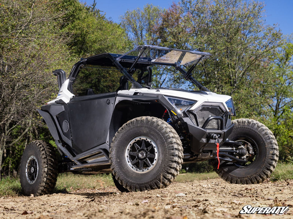 Polaris RZR Turbo R MaxDrive Power Flip Windshield - Offroad Armor