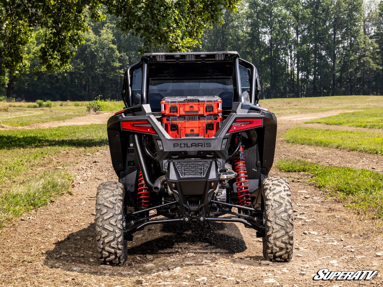 Polaris RZR Turbo R Milwaukee Compatible Bed Mount - Offroad Armor