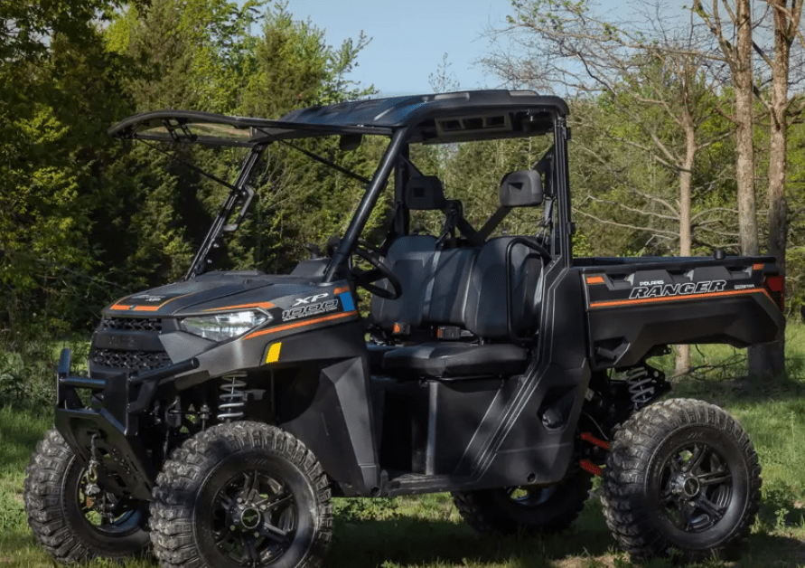 Polaris Rzr Xp 4 1000 Scratch Resistant Flip Windshield - Offroad Armor