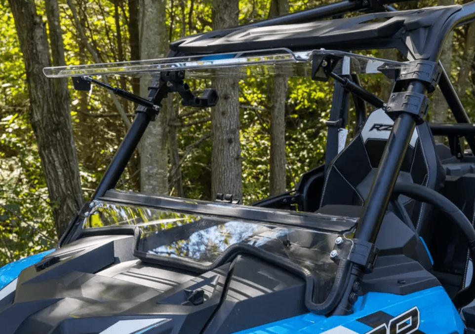 Polaris Rzr Xp 4 1000 Scratch Resistant Flip Windshield - Offroad Armor