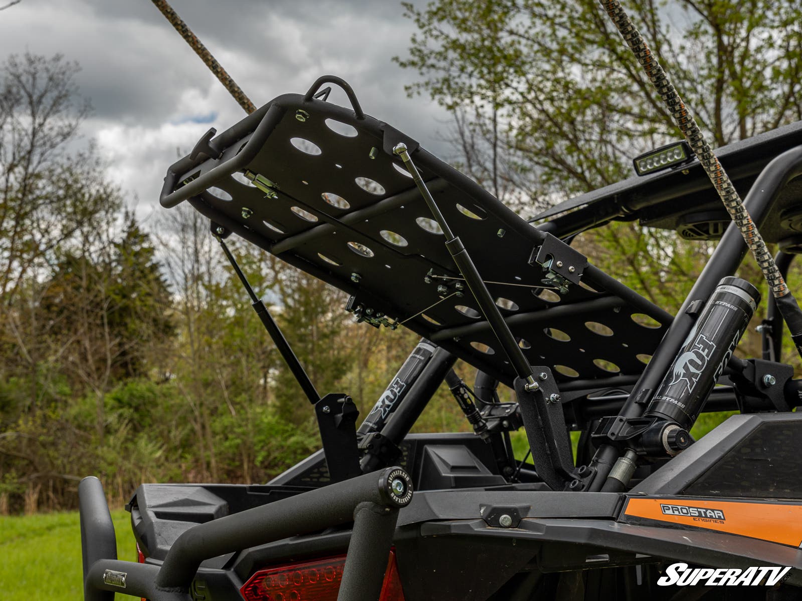 Polaris RZR XP Turbo S Cargo Rack Alpha - Offroad Armor