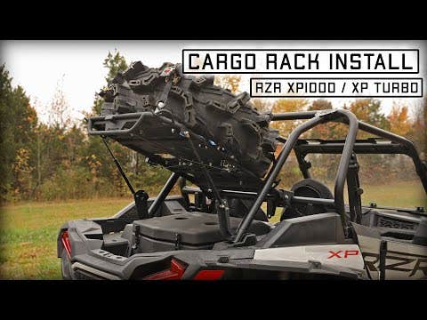 Polaris RZR XP Turbo S Cargo Rack Alpha - Offroad Armor