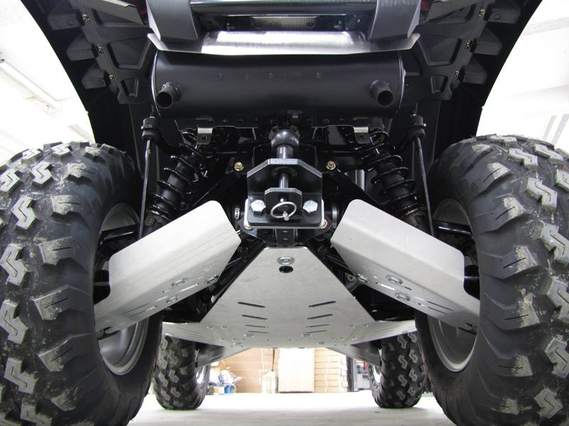 Polaris Skid Plate Full Set (Aluminium): Polaris Sportsman Touring: 550 X2 / 850 X2: ( - 2014) - Offroad Armor