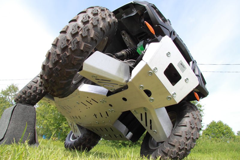 Polaris Skid Plate Full Set (Aluminium): Polaris Sportsman Touring: 550 X2 / 850 X2: ( - 2014) - Offroad Armor