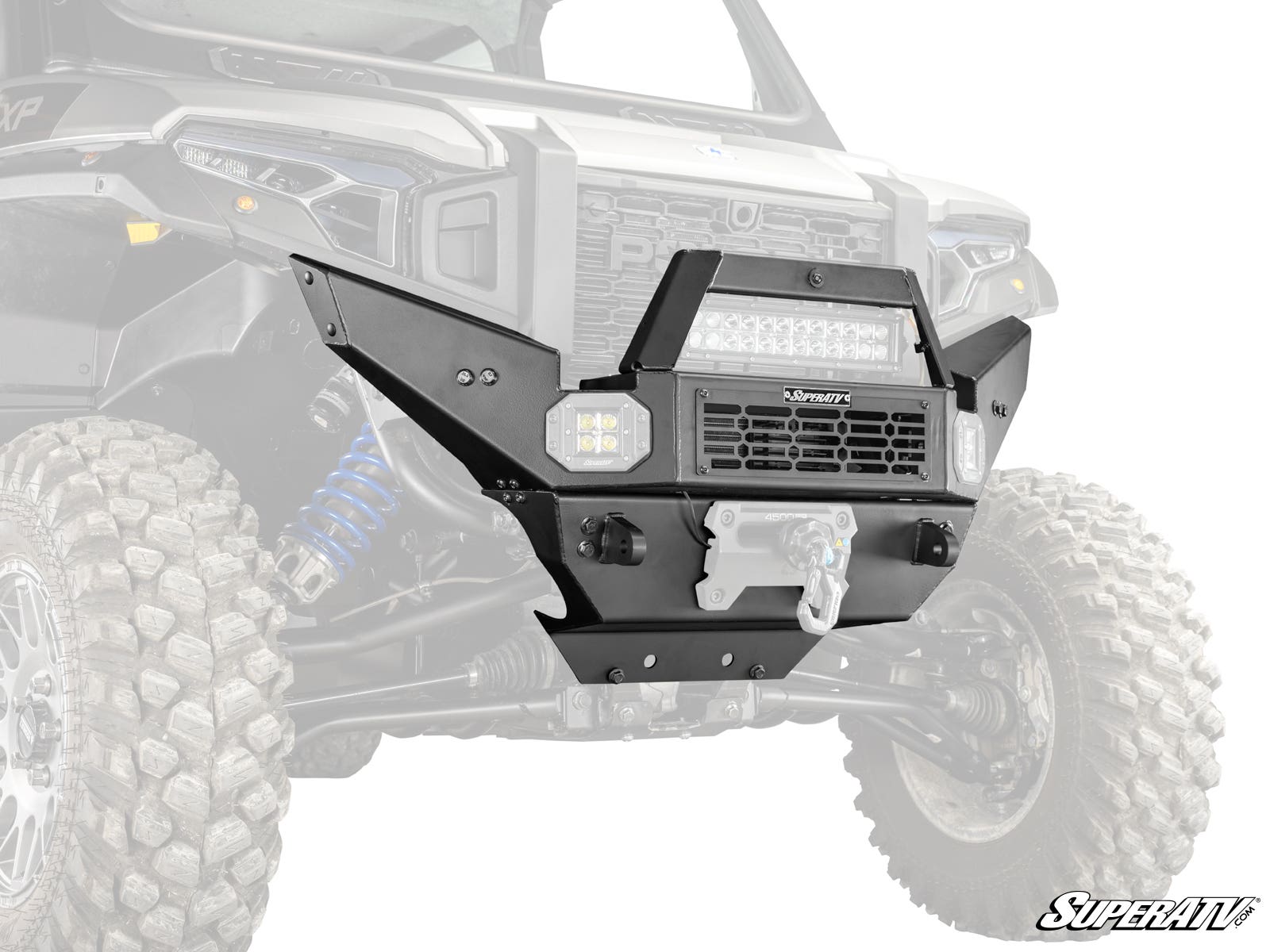 Polaris Xpedition Winch - Ready Front Bumper - Offroad Armor