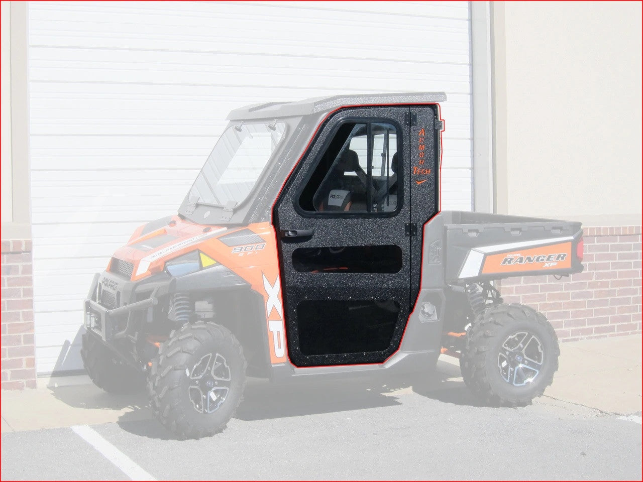 Full Steel Doors By Armor Tech for 2013-19 Polaris Ranger 900/1000/XP/DIESEL & 570 Full Size '15-16