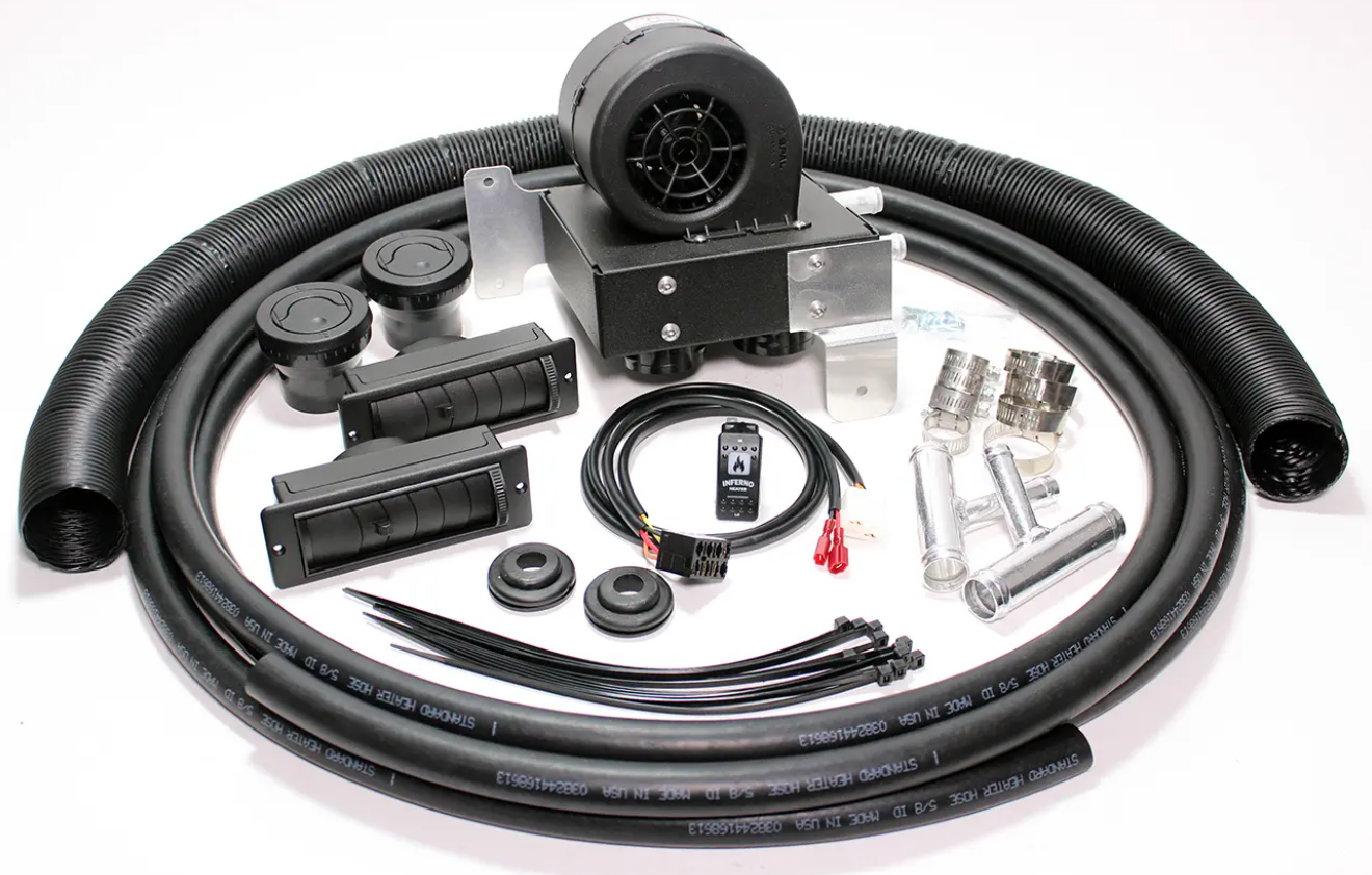Inferno Cab Heater Kit With Defrost - 2015-Current Kawasaki Mule Pro Fx Fxt Fxr