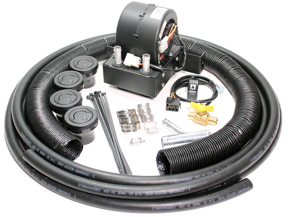 Inferno Cab Heater Kit With Defrost - 2019-Current Kawasaki Mule Pro Mx