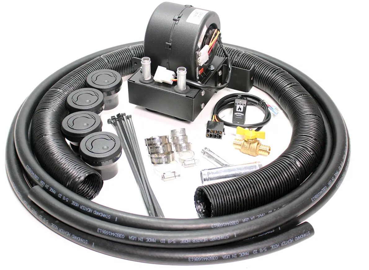 Inferno Cab Heater Kit With Defrost - 2019-Current Kawasaki Mule Pro Mx