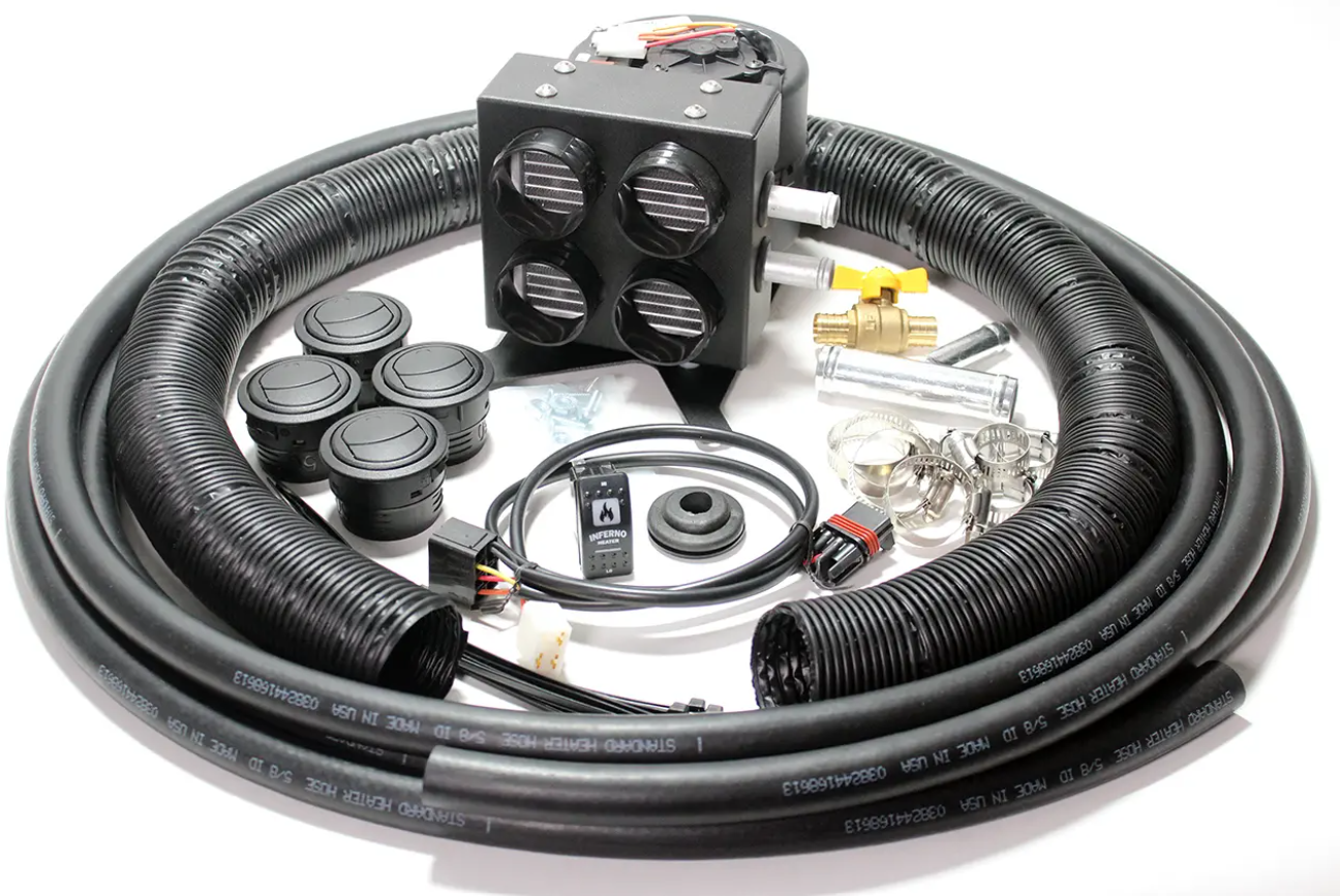 Inferno Cab Heater Kit With Defrost - 2019-Current Polaris Rzr Xp Pro