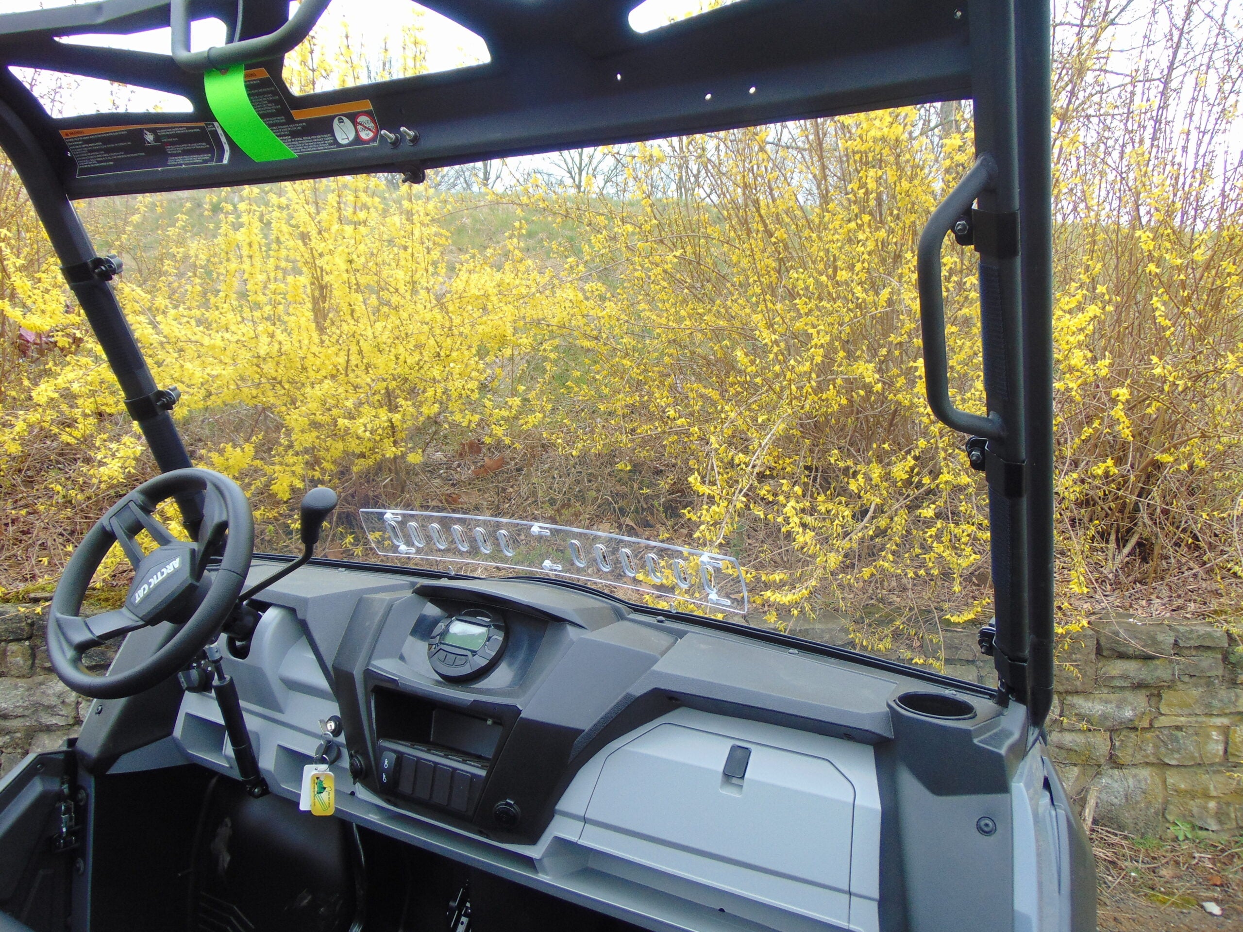 Arctic Cat Prowler Pro 1-Piece Windshield