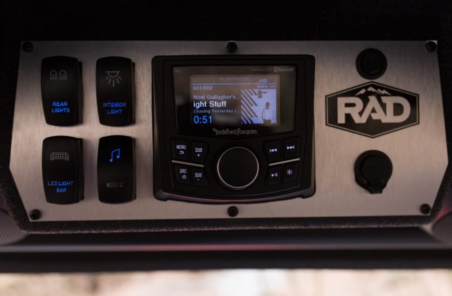 RAD Audio Top Level 1 - Polaris RZR 2 Seater •Fits 2014 - Up 900/1000/Turbo •Fits 2014 - Up 900/1000/Turbo - Offroad Armor