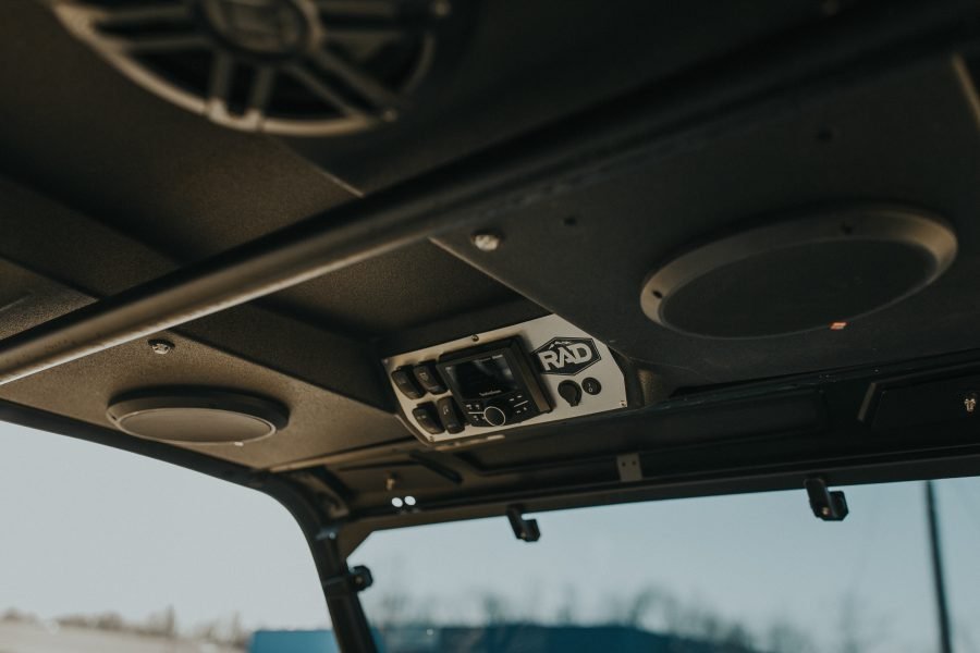 RAD Audio Top Level 2 (with Subwoofers) - Polaris Ranger Full Size 4 Seater •Fits 2013 - Up Polaris Ranger 900/1000, 2015 - 2016 570 Full Size *(will not fit round tube cage) - Offroad Armor