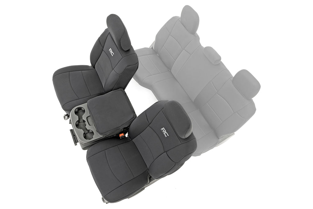 Rough Country Seat Covers | Bucket Seats | FR | Ram 2500 2WD/4WD (2019-2023)
