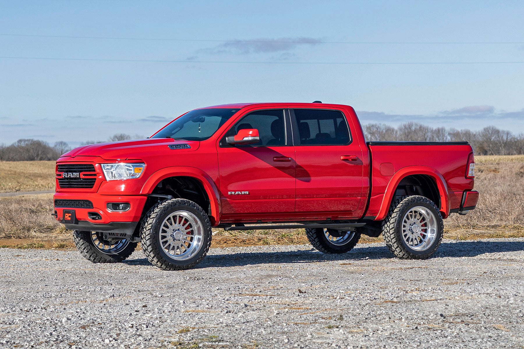 Sport Pocket Fender Flares | PRV Delmonico Red | Ram 1500 2WD/4WD (2019-2024)