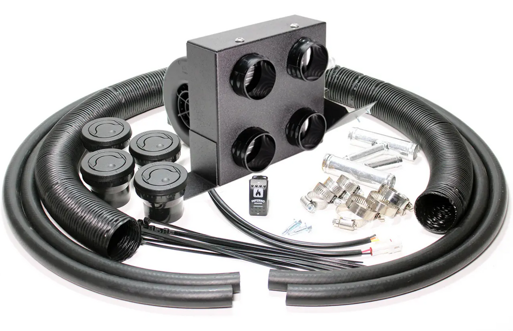 Inferno Cab Heater Kit With Defrost - 2012-2014 Polaris Ranger Diesel 900