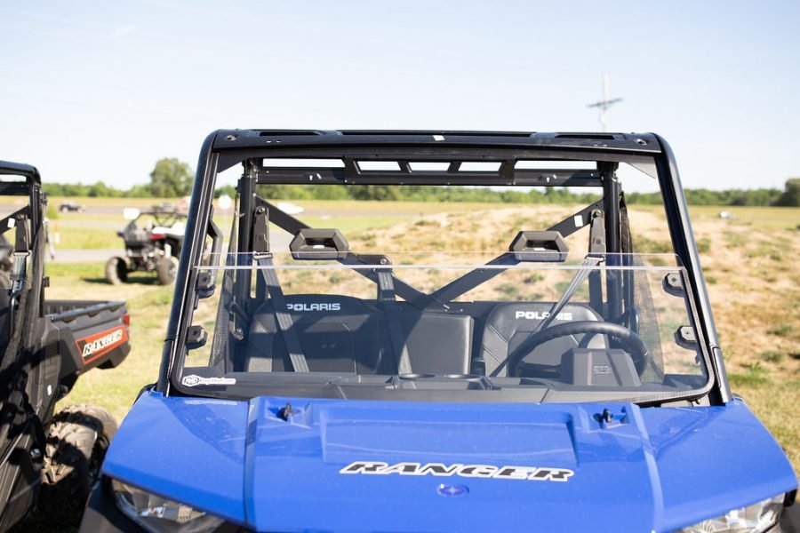 Ranger 900 & 1000 Half Windshield •Fits 2013 - Up 900 and 1000 XP and SOHC •2015 - 2016 570 Full - Size Pro Fit - Offroad Armor