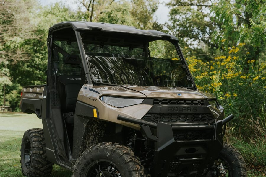Ranger 900 & 1000 Half Windshield •Fits 2013 - Up 900 and 1000 XP and SOHC •2015 - 2016 570 Full - Size Pro Fit - Offroad Armor