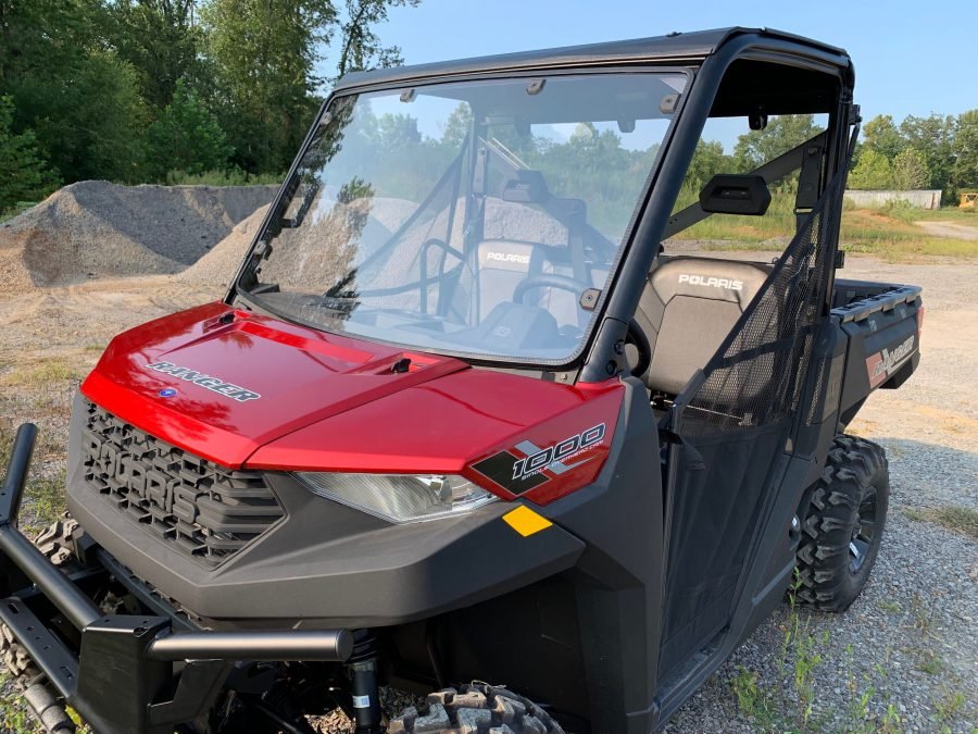 Ranger 900 & 1000 Windshield •Fits 2013 - Up 900 and 1000 XP and SOHC •2015 - 2016 570 Full - Size Pro Fit (Vented Options) - Offroad Armor