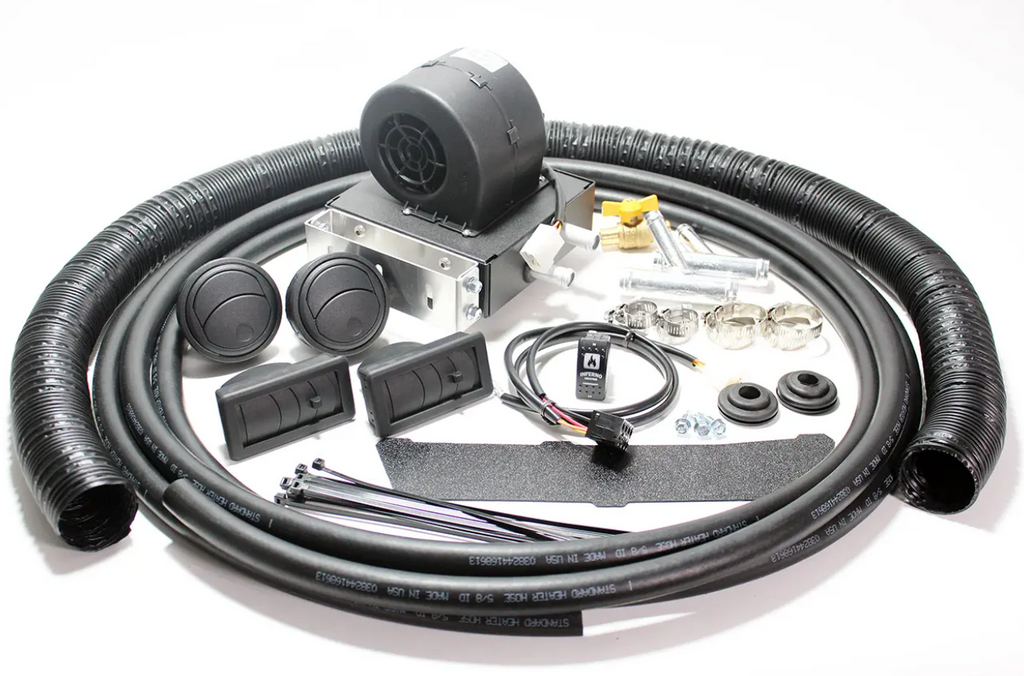 Inferno Cab Heater Kit With Defrost - 2014-2018 Polaris Ranger Diesel 1000