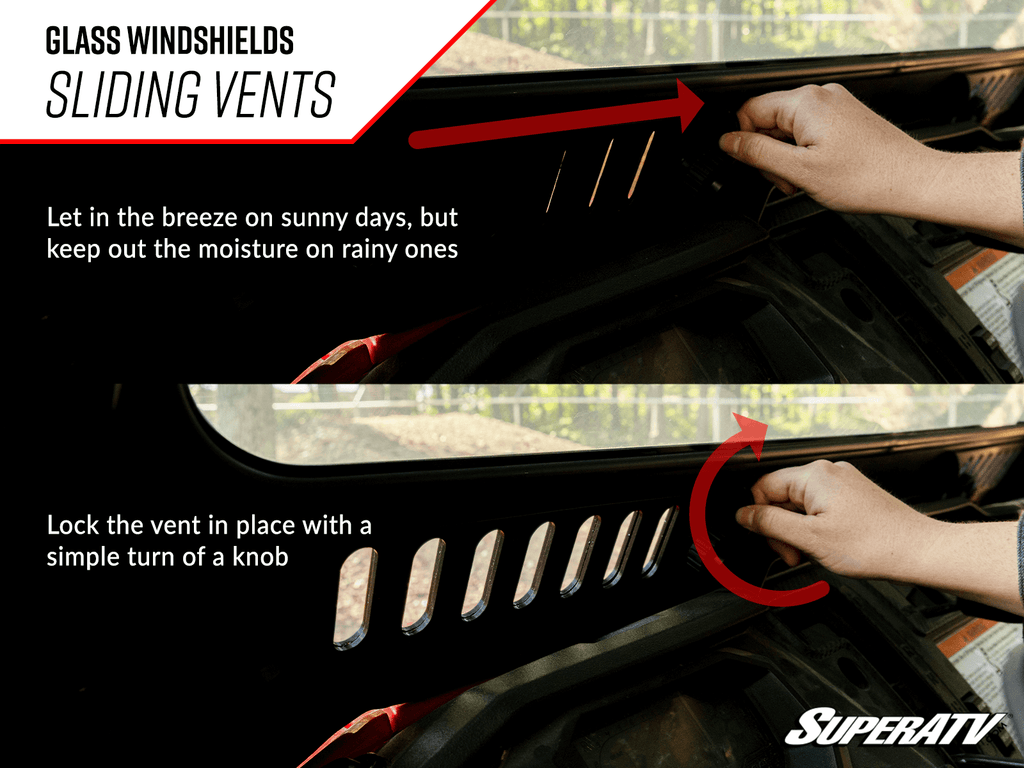 Ranger XP 900 Glass Windshield - Offroad Armor