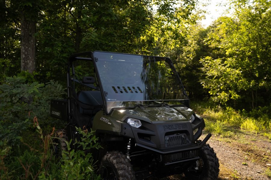 Ranger XP800 & 570 Full - Size Windshield •Fits 2010 - 2014 XP 800 and Crew •2010 - 2016 800 6X6 •2016 - Up Full Size 570 (round tube) - Offroad Armor