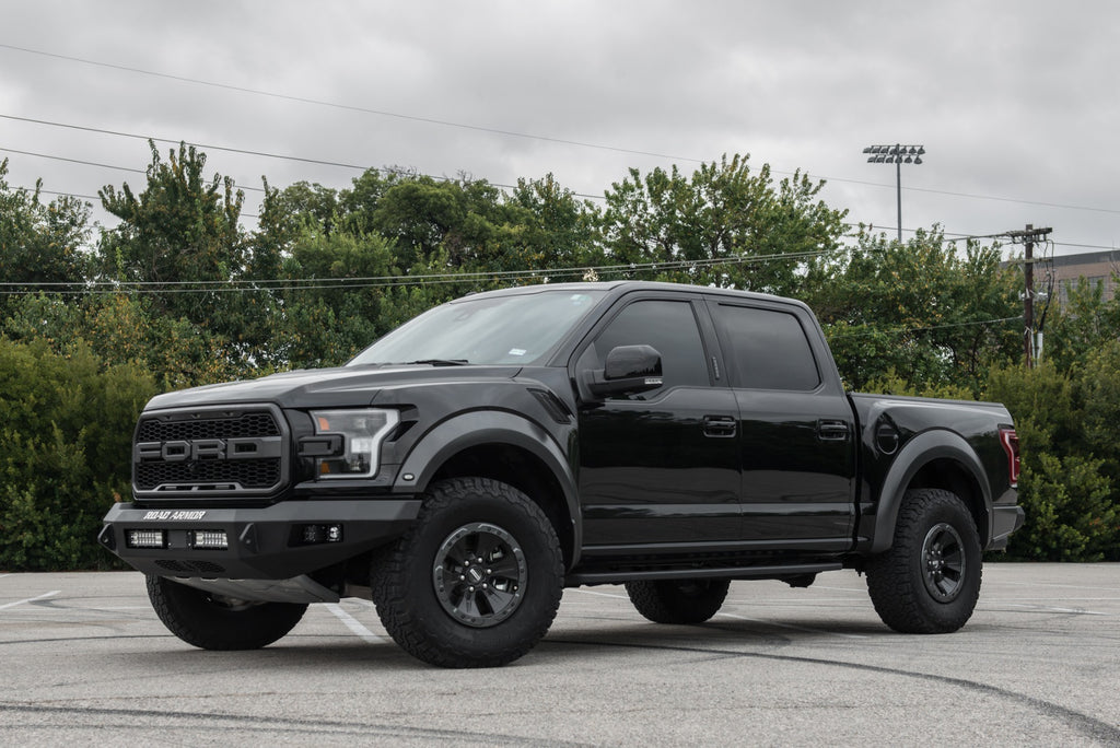 2017-2021 Ford Raptor Stealth Front Non-Winch Bumper - Texture Black