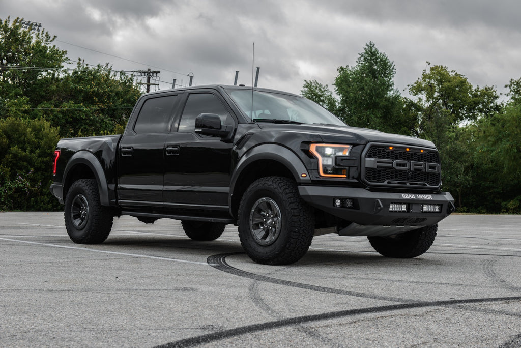 2017-2021 Ford Raptor Stealth Front Non-Winch Bumper - Texture Black