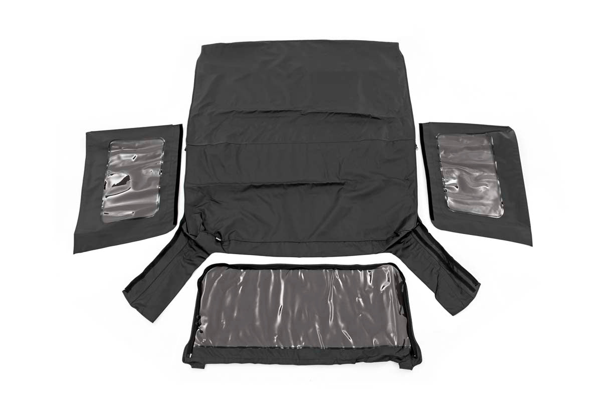Rough Country Soft Top | Replacement | Black | 2 Door | Jeep Wrangler JK (10-18)