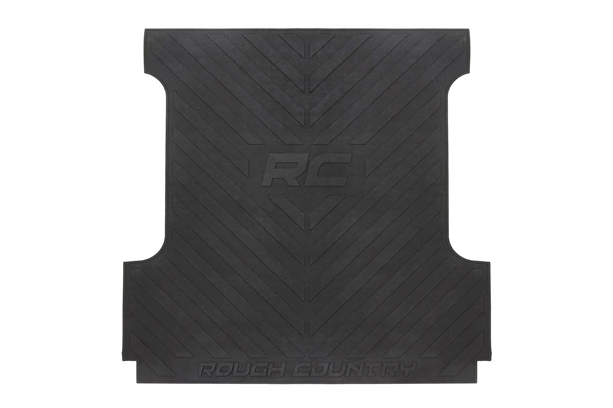 Bed Mat | 8' Bed | RC Logo | Chevy/GMC Sierra 1500 (19-25)/Silverado 1500 (19-25)