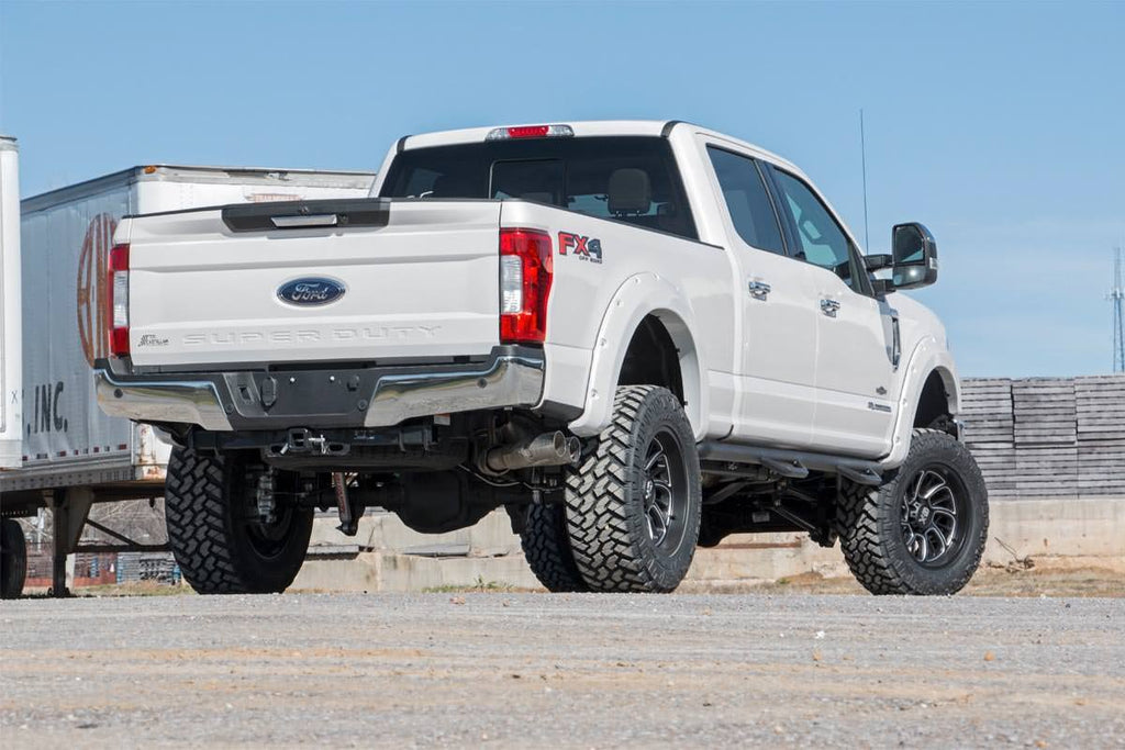 Rough Country Pocket Fender Flares  | White | Ford Super Duty 2WD/4WD (2017-2022)