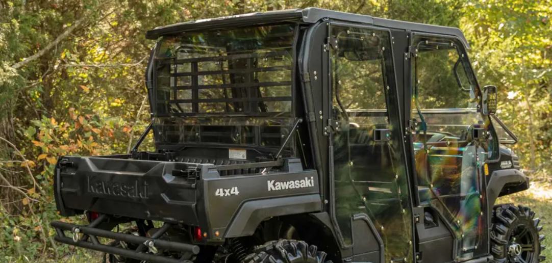 Kawasaki Mule Pro Scratch Resistant Rear Windshield