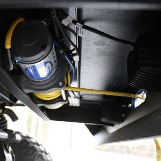 Can-Am Defender Rear Winch Bumper with Lights