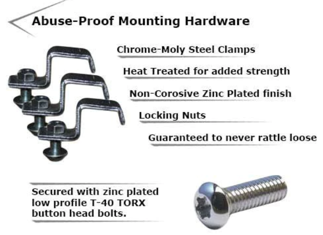Honda TRX650 Rincon Seven Piece Complete Aluminum Skid Plate Set