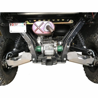 Ricochet Off-Road Complete Aluminum Skid Plate Set - 2015-24 Kawasaki Mule Pro-Fx / Mule Pro-Dx / Mule Pro-Fxt / Mule Pro-Dxt