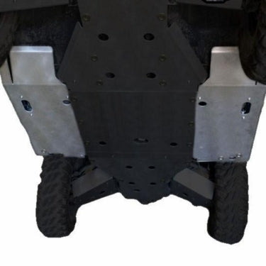 Ricochet Off-Road Aluminum Floorboard Skids W| Rock Sliders - 2014-18 Kymco Uxv 500/700