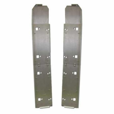 Ricochet Off-Road Aluminum Floorboard Skids W| Rock Sliders - 2014-19 Can Am Commander Max