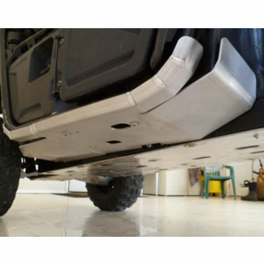 Ricochet Off-Road Aluminum Floorboard Skids W| Rock Sliders - 2015-18 Honda Pioneer 500
