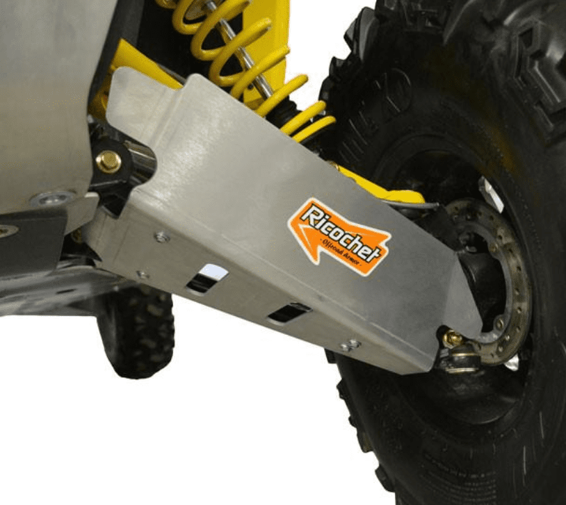 Ricochet Off-Road Complete Aluminum Skid Plate Set - 2013-16 Can Am Maverick |2 Seat|