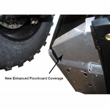 Ricochet Off-Road Complete Aluminum Skid Plate Set - 2010-16 Polaris Ranger 6X6
