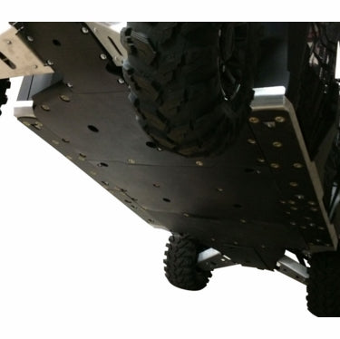 Ricochet Off-Road Uhmw Complete Skid Plate Package - 2014-19 Full Size Polaris Ranger Crew W| Pro-Fit Cage