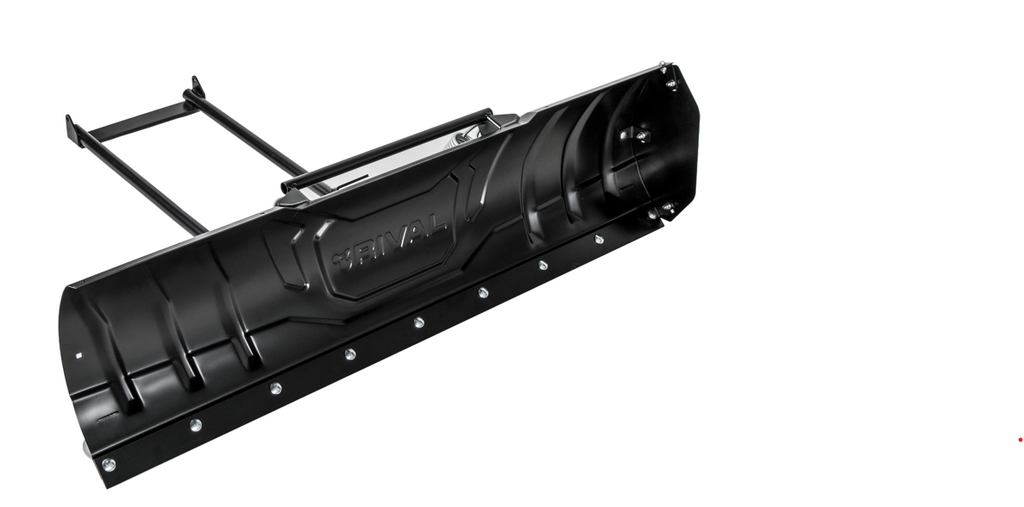 Rival Powersports Universal ATV Snow Plow Kit with Stamped Steel Blade 48"/54"/60" Includes Mount