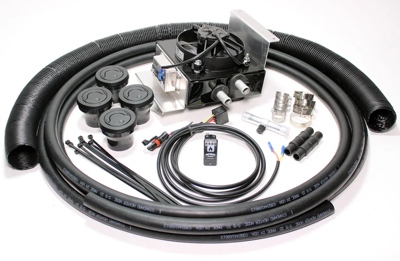 Inferno Cab Heater Kit With Defrost - 2018-Current Polaris Rzr Rs1