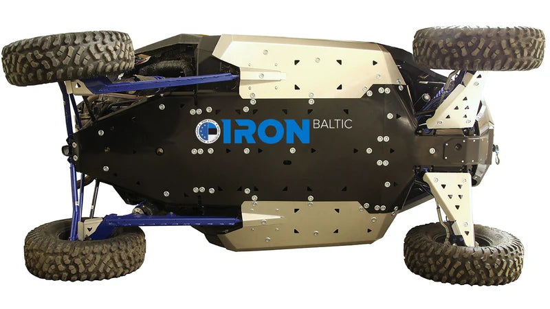 Skid plate full set (aluminum / plastic): Polaris RZR PRO XP