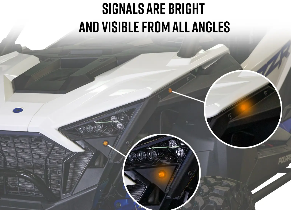 Polaris RZR Pro XP Plug & Play Turn Signal Kit