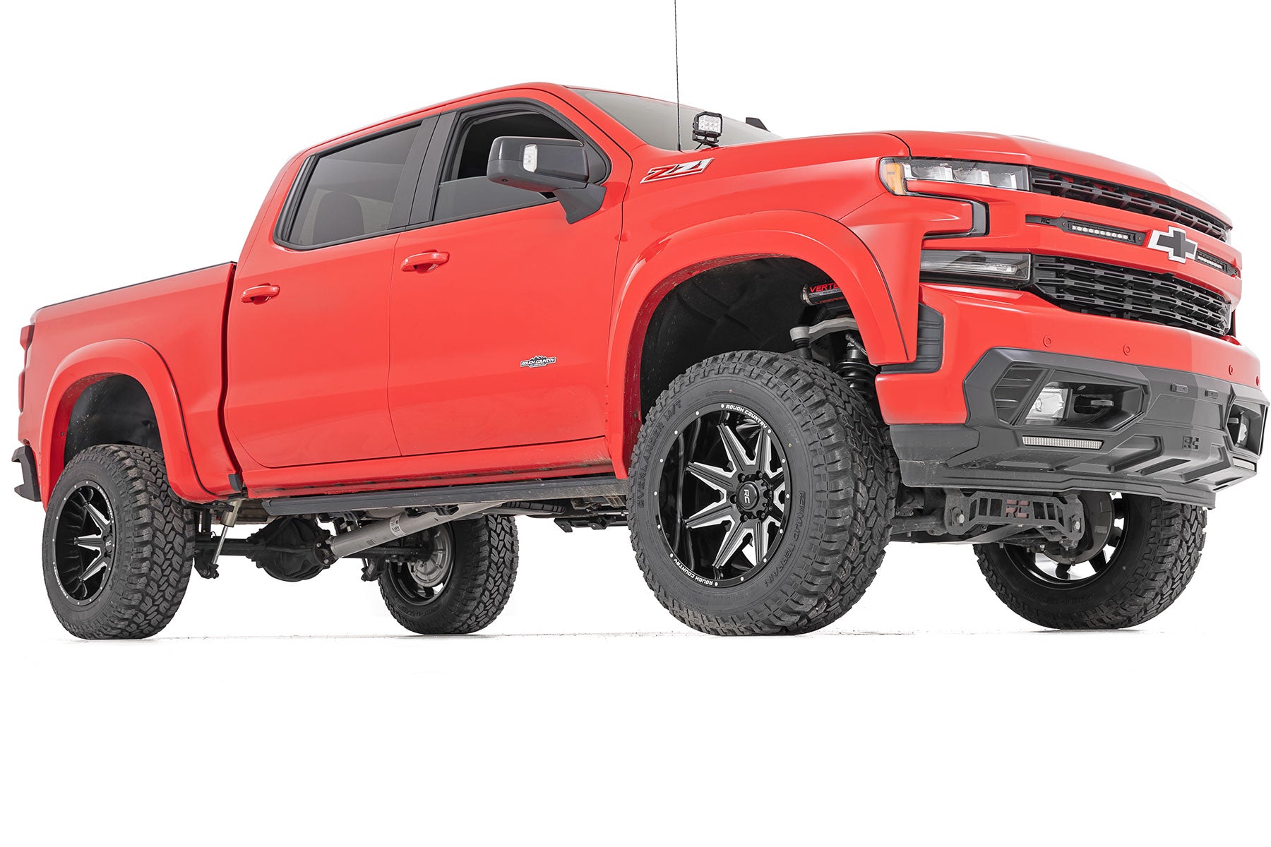 Rough Country 91M Series Wheel | One-Piece | Gloss Black | 20x12 | 6-135 | -44mm