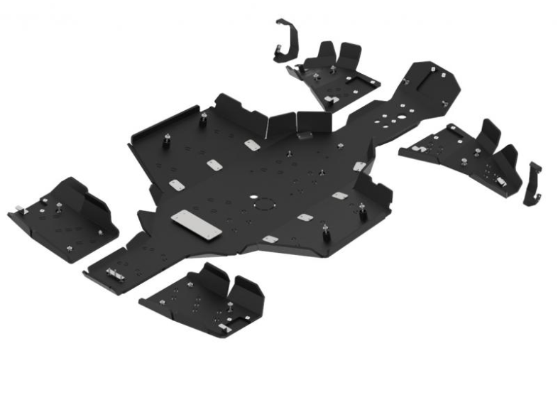 Skid plate full set (plastic) Polaris Scrambler XP 1000 S