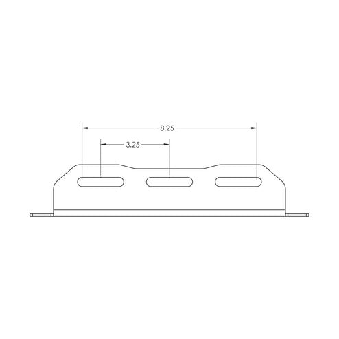 Polaris Scrambler Xp 850/1000 Hmf Defender Front No Fair Lead Mount - 2015-2020
