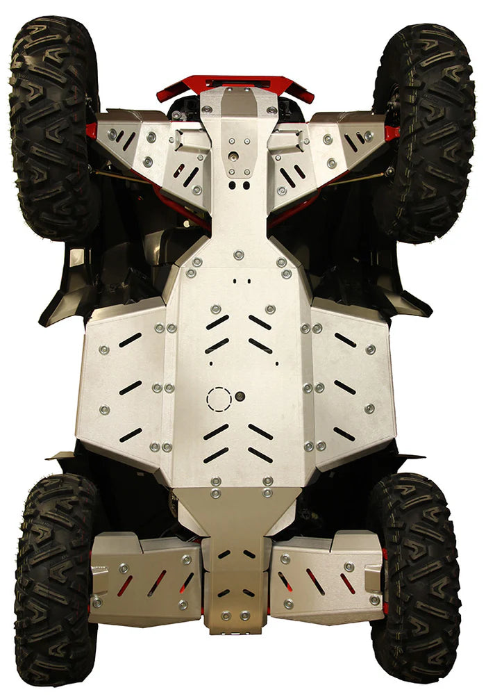 Skid plate full set (aluminum): Polaris Scrambler: XP 1000 S
