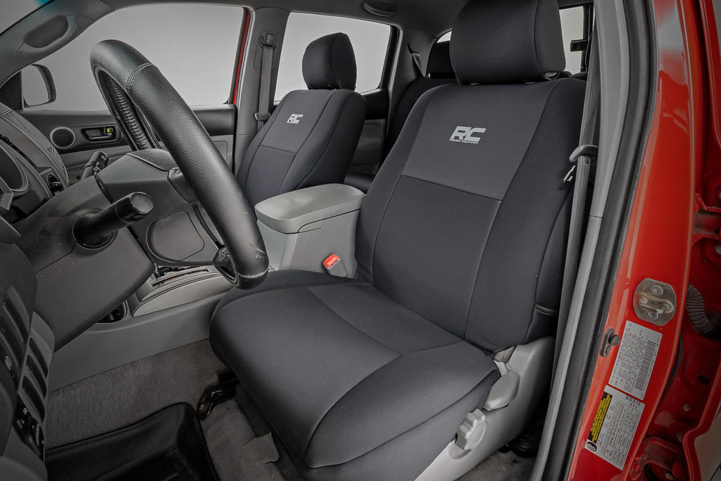 Seat Covers | FR & RR | Crew Cab | Toyota Tacoma 2WD/4WD (2005 - 2015) - Offroad Armor